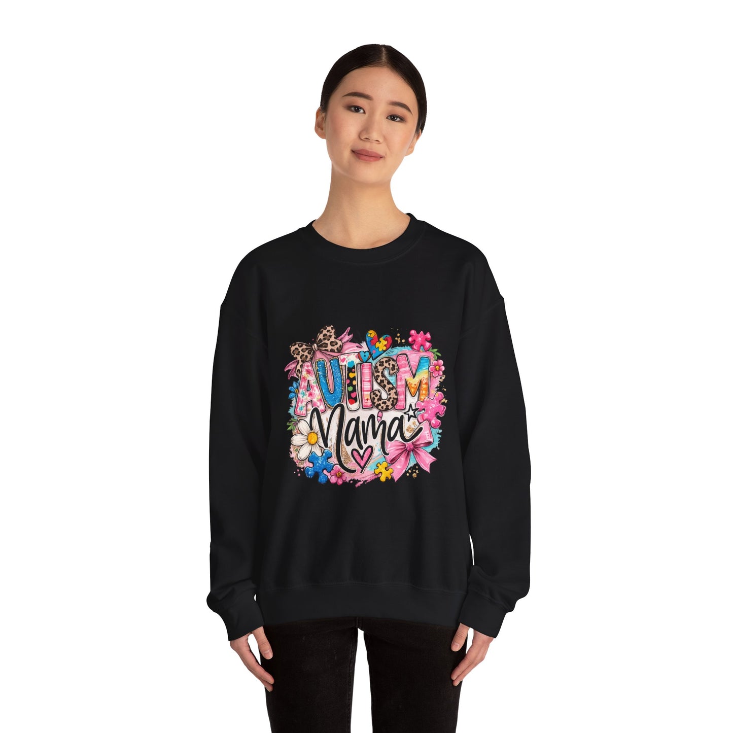 Unisex Heavy Blend™ Autism Mama Crewneck