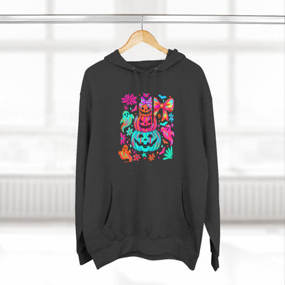 Colorful Pumpkin Hoodie — Cute Halloween Graphic Pullover