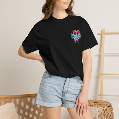 Gettin' Tipsy Camper T-Shirt — Retro Rainbow Camping Tee