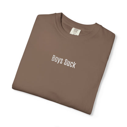 Boys Suck Embroidered  - Minimal Aesthetic Tee