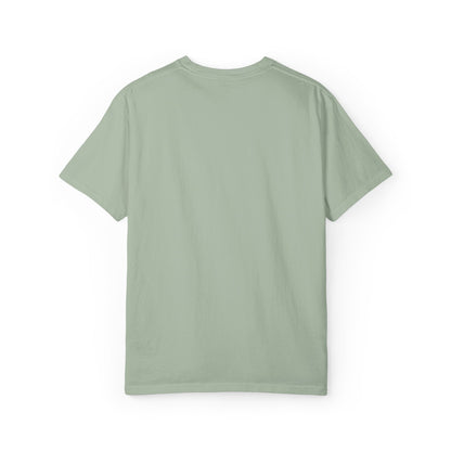 Embroidered T-Shirt — 'Let It Be' Minimal Script Graphic Tee