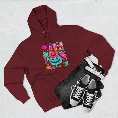 Colorful Pumpkin Hoodie — Cute Halloween Graphic Pullover