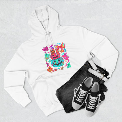 Colorful Pumpkin Hoodie — Cute Halloween Graphic Pullover