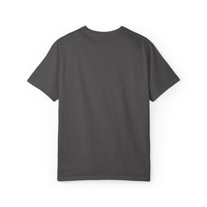 Embroidered T-Shirt — 'Let It Be' Minimal Script Graphic Tee