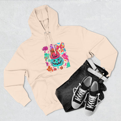 Colorful Pumpkin Hoodie — Cute Halloween Graphic Pullover