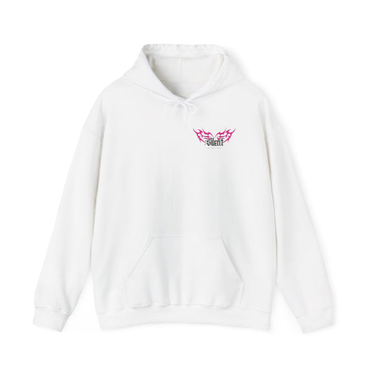 Silent Flame Hoodie — Pink Silent Clothing Hooded Sweatshirt