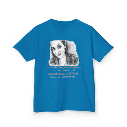 Memorial Kids Tee — "Remembering" Personalized Photo Tribute