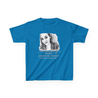 Memorial Kids Tee — "Remembering" Personalized Photo Tribute
