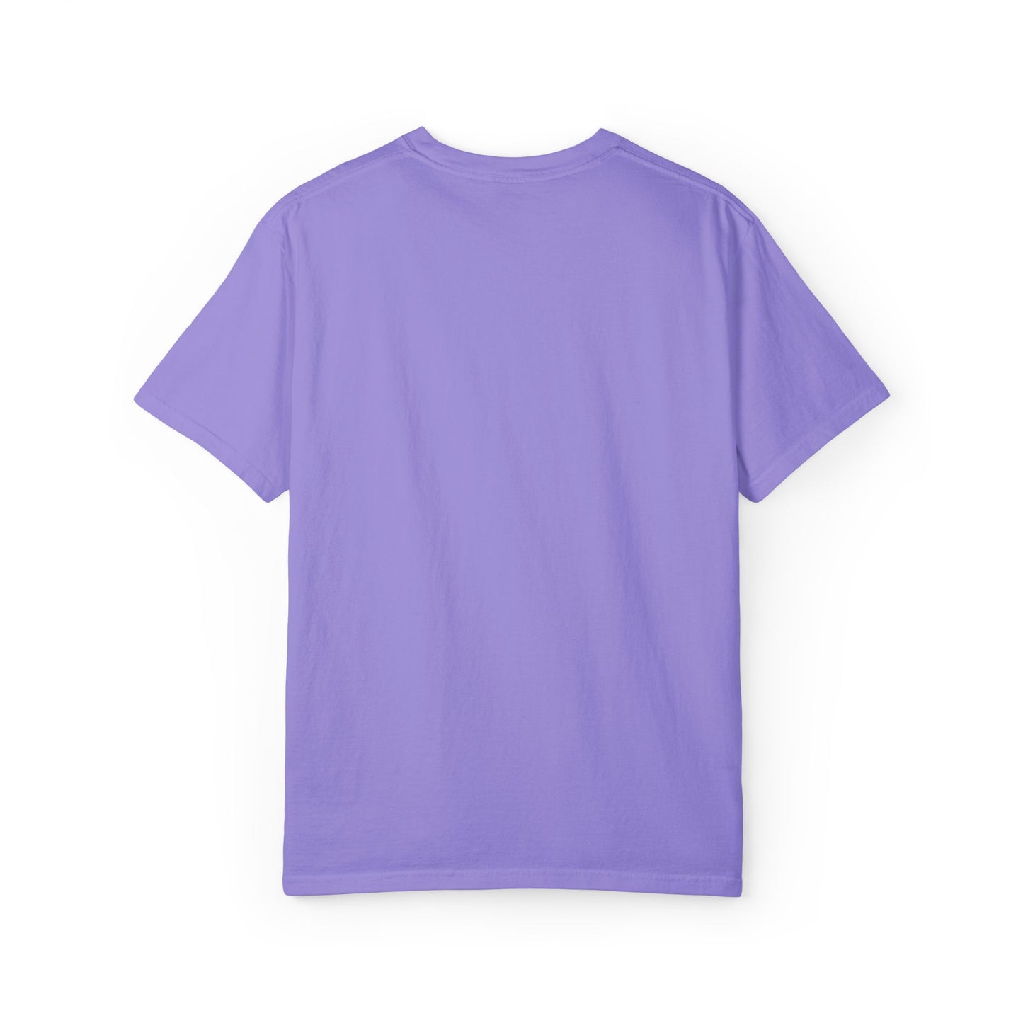 Embroidered T-Shirt — 'Let It Be' Minimal Script Graphic Tee