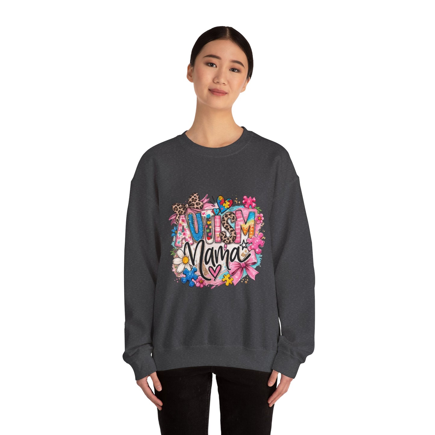 Unisex Heavy Blend™ Autism Mama Crewneck