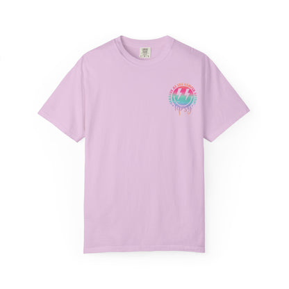 Gettin' Tipsy Camper T-Shirt — Retro Rainbow Camping Tee