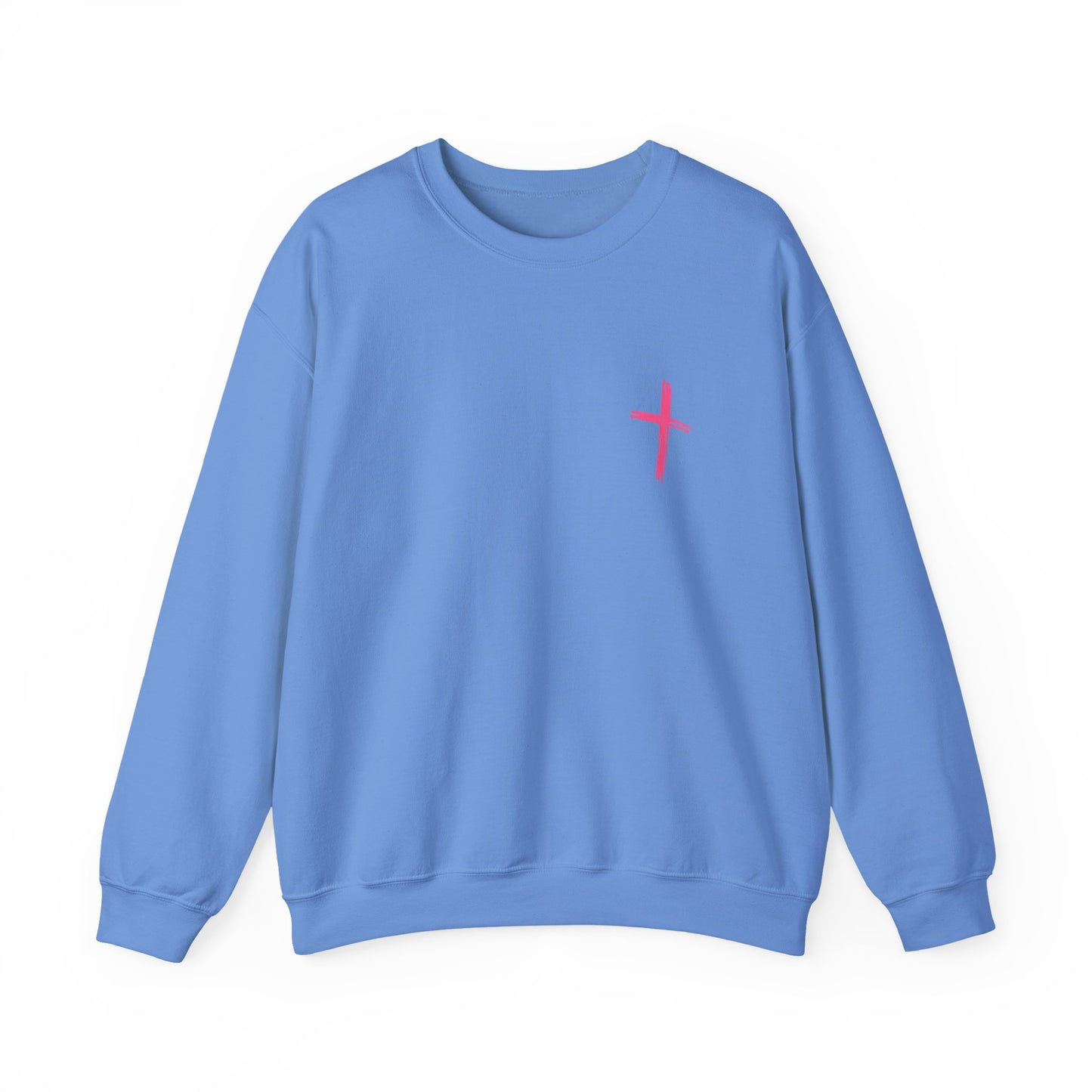 Worship Is Loud Crewneck Sweatshirt — Christian Faith Graphic