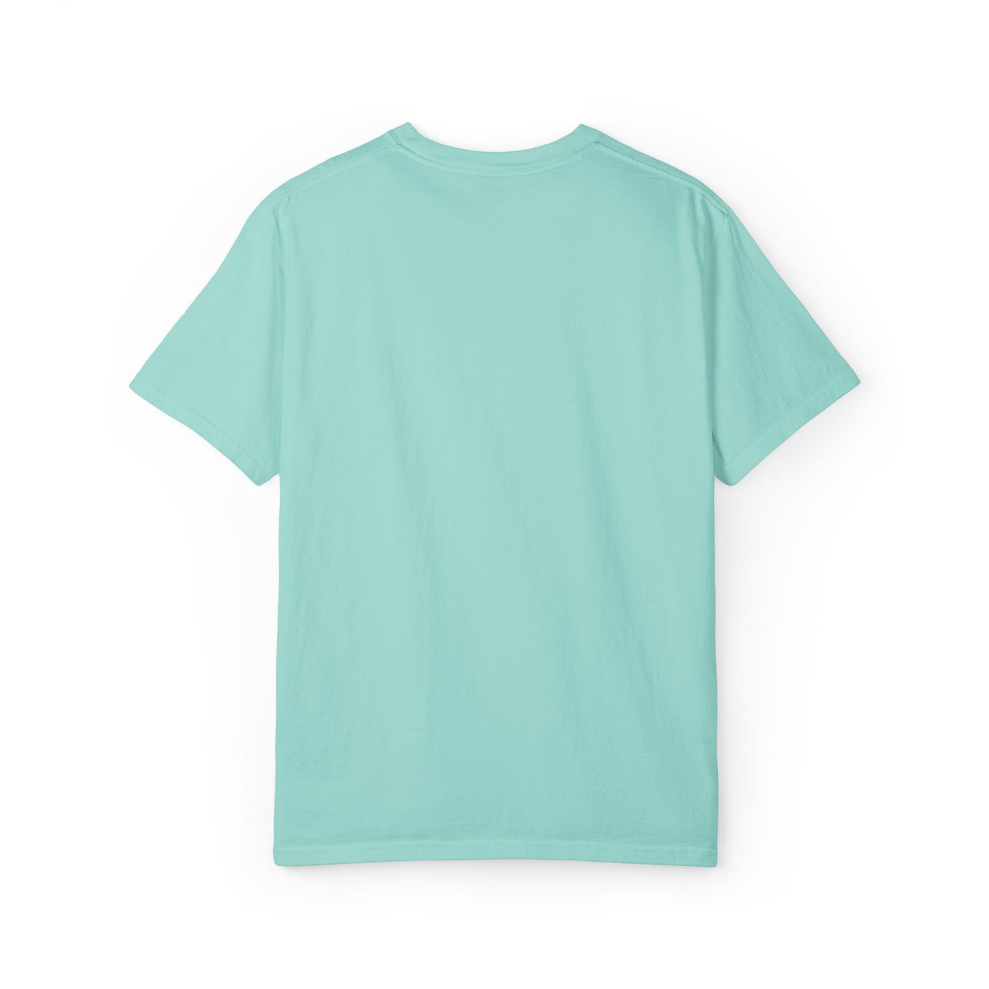 Embroidered T-Shirt — 'Let It Be' Minimal Script Graphic Tee