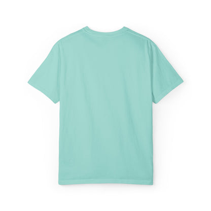Embroidered T-Shirt — 'Let It Be' Minimal Script Graphic Tee
