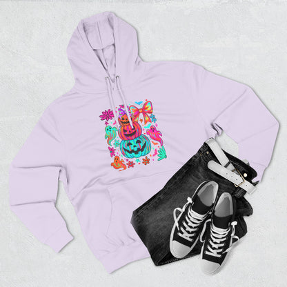 Colorful Pumpkin Hoodie — Cute Halloween Graphic Pullover