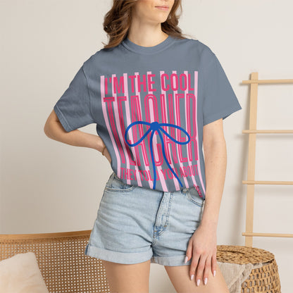 Cool Teacher T-Shirt – "I'm the Cool Teacher They Told You About" Graphic Tee