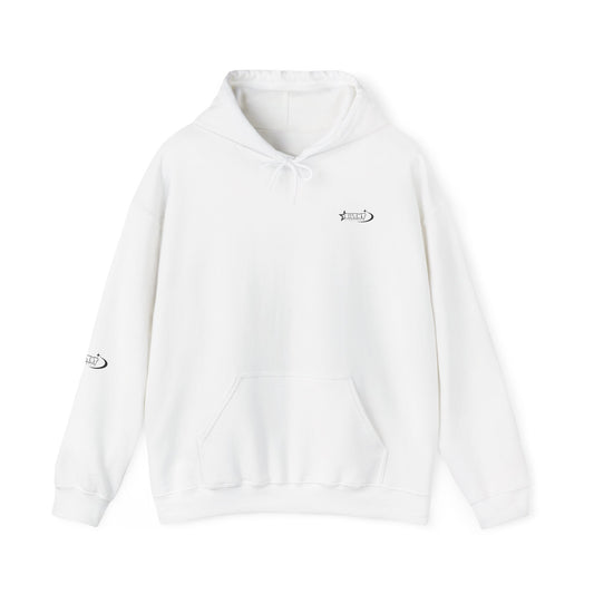 Silent Lifestyle Hoodie — Minimal Retro Logo Pullover