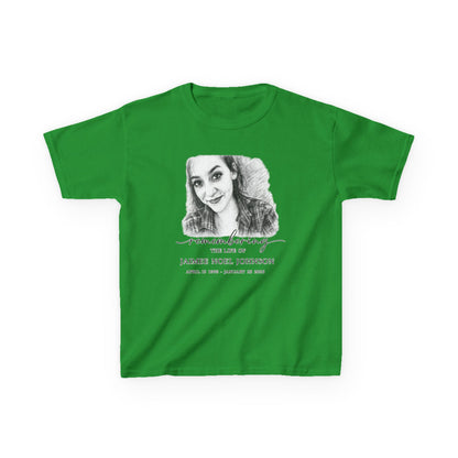 Memorial Kids Tee — "Remembering" Personalized Photo Tribute