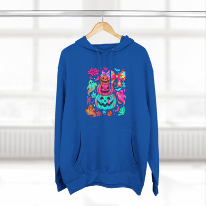 Colorful Pumpkin Hoodie — Cute Halloween Graphic Pullover