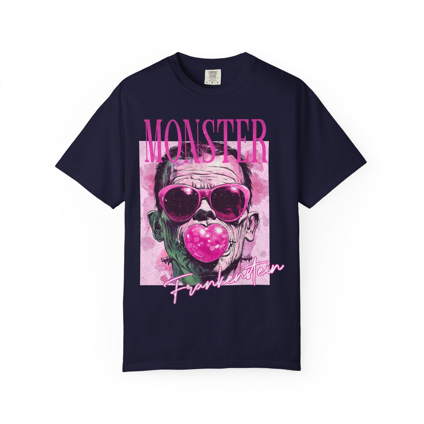 Frankenstein Monster Bubblegum Graphic T-Shirt